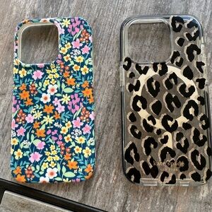 Two iPhone 14 pro cases